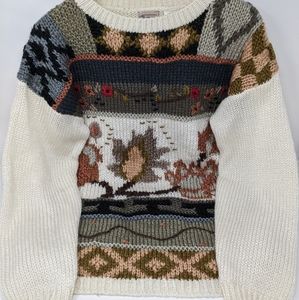 Vintage Knitted Fall/Winter Sweater.